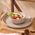 thumbnail image 4 of Famiware Constellation 12 Pieces Dinnerware Stoneware Sets, Cinnamon Brown, 4 of 4