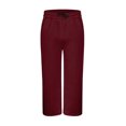 thumbnail image 5 of TOMVIGX Mens Baggy Sweatpants Oversized Wide Leg Sweatpant Loose Fit Drawstring Elastic Waist Trousers Hiking Athletic Joggers with Pockets Wine M, 5 of 6