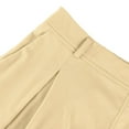 thumbnail image 5 of bbyeadc Women's Work Pants Plus Size Wide Leg Dress Pants Womens High Waisted Straight Business Trousers 4x 5x Dressy Solid Color Slacks with Pockets, Khaki S, 5 of 9