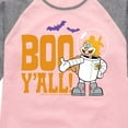 thumbnail image 3 of SpongeBob SquarePants - Sandy Boo Y'all - Toddler And Youth Girls Raglan Graphic T-Shirt, 3 of 5