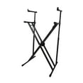 thumbnail image 2 of Almencla Piano Keyboard Stand Double Braced Strong Stable Digital Piano Stand Double Braced x Shaped Keyboard Stand for Travel Amateur, 2 of 8