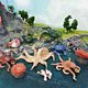 thumbnail image 2 of Juego de figuras de animales marinos de PVC Marine Life, 11 piezas para niños, 2 of 3