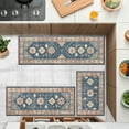 thumbnail image 5 of Boho Kitchen Rug Sets 3 Pieces, Washable Kitchen Mats for Floor, Non Slip Soft Kitchen Area Rug Floor Mat for Kitchen, Laundry Room and Hallway, 5 of 14