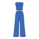 thumbnail image 1 of Conjunto Coordinado PRETTYGARDEN Top Tubo y Pantalones de Pierna Ancha Azul XXL, 1 of 8