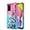 Pink/Teal, variant on for Galaxy A03S Case,Samsung 03S Case with HD Screen Protector,Gradient Quicksand Glitter Liquid Floating Waterfall Durable Girls Cute Phone Case for Samsung Galaxy A03S (Pink/Teal)