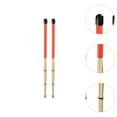 thumbnail image 6 of Kokiya Bamboo Drumsticks Create Light Sound Adults Gifts 15.75 inch Length Dowel Drum Sticks for Folk Acoustic Performance Rock Band red, 6 of 9