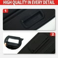 thumbnail image 5 of Fit Chevrolet Equinox GMC Terrain 2010 2011 2012 2013 2014 2015 2016 2017 Cargo Cover  for Chevy Equinox GMC Terrain Suv 2010-2017 Accessory Black Retractable Rear Trunk Security Shield Shade Cover, 5 of 8