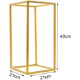 thumbnail image 3 of Juego de 2 jarrones con forma de columna geométrica decoración de maceta decoración de fiesta de boda Ofspeizc WMJ-0904, 3 of 7