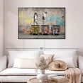 thumbnail image 2 of Elephant Stock Life Is Short Wall Art - Horizontal Canvas Wall Art - Living Room Wall Decor - Inspirational And Typography Canvas - Black And Gray Decor - 45" x 30", 2 of 8