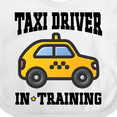 thumbnail image 4 of Inktastic Taxi Driver in Training Boys or Girls Baby Bib, 4 of 4