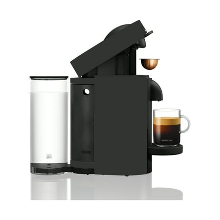 De'Longhi - Nespresso Vertuo Plus Deluxe Coffee and Espresso Maker by De'Longhi, Matte Black - Matte Black