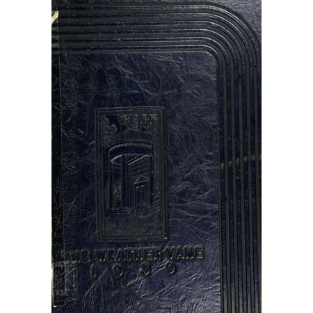 (Custom Reprint) Yearbook: 1939 Westfield High School - Weather Vane Yearbook (Westfield, NJ)