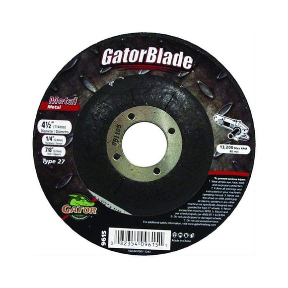 Muela abrasiva Dronco 4.5x1/4x7/8 para metal