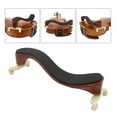 thumbnail image 1 of Instrument Violin Shoulder Rest Maple Wood for 3/4 4/4 Violin Fiddle with Cleaning Cloth, 1 of 7
