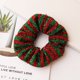 thumbnail image 1 of Navidad suave elástico bandas para el cabello rojo verde raya Scrunchies bandas de goma mujeres cuerda para el cabello oto?o accesorios para el cabello (2 piezas) LingWen 8390614136038, 1 of 1