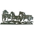 thumbnail image 2 of LL Home Metal Running Horses, 2 of 2