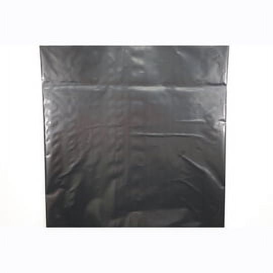 TM Poly 38 X 60 Black 6 mil Polyethylene Non Printed Disposal Bag 90 Bags/Roll (2 Rolls)