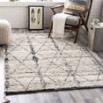 thumbnail image 2 of Surya Birch BHC-2302 96x120" Rectangle Fabric Area Rug in Medium Gray/Black, 2 of 8