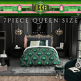 thumbnail image 3 of Wicked 7 Piece Bed in a Bag, Sheets and Reversible Comforter, Queen, 3 of 7