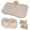 Beige, variant on Inflatable Car Mattress Back Seat - Portable Air Mattress For SUV, Truck, Vehicle, Quick Inflation For Road Trips, Camping, Travel Bed,Black,B