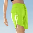 thumbnail image 5 of Women's Active 7 Inseam Athletic Long Running High Wasistband Shorts, Quick Dry Breathable Gym Shorts for Gym, XL, 5 of 6