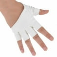thumbnail image 2 of Women Ladies Fashion Half Finger Faux Leather Short-Figures Gloves Half Palm, 2 of 8