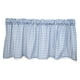 thumbnail image 1 of Cortina de cocina de , cortinas cortas para pub Azul 150x60cm SM SunniMix Cortina de nivel de ventana, 1 of 7