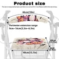 thumbnail image 6 of HELLHERO Breathable Rollator Walker Seat Back Cover and Seat & Backrest Cover Set Stain Proof & Removable and Washable and Senior Newt Halloween, 6 of 7