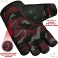 thumbnail image 4 of RDX Weight Lifting Gloves Fitness Bodybuilding Training Cycling Gym Equipment Red Small, 4 of 9