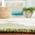 thumbnail image 4 of SAFAVIEH Blossom Brynn Floral Area Rug, Ivory/Green, 6' x 6' Square, 4 of 11