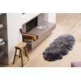 thumbnail image 2 of TAPIS DOUBLE EN PEAU DE MOUTON NOUVELLE-ZÉLANDE 2'X 6', 2 of 4