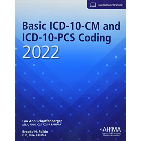 Pre-Owned Basic ICD-10-CM and ICD-10-PCS Coding, 2022 Paperback