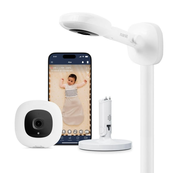 Monitor inteligente para bebés Nanit Pro con vídeo HD de 1080p - Nanit