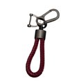 thumbnail image 1 of CARTTOU Simple Car Keychain with Woven Rope Creative Auto Home Metal Keyring Great Gifts for Men Women, 1 of 8