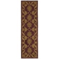 thumbnail image 4 of SAFAVIEH Heritage Portmont Oriental Wool Runner Rug, Maroon, 2'3" x 12', 4 of 9