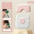 thumbnail image 2 of Baby Hair Cut Two-in-one Cut Bangs Trimmer Comb Straight Handle Manual Portable Childrens Hair Clipper, 2 of 7