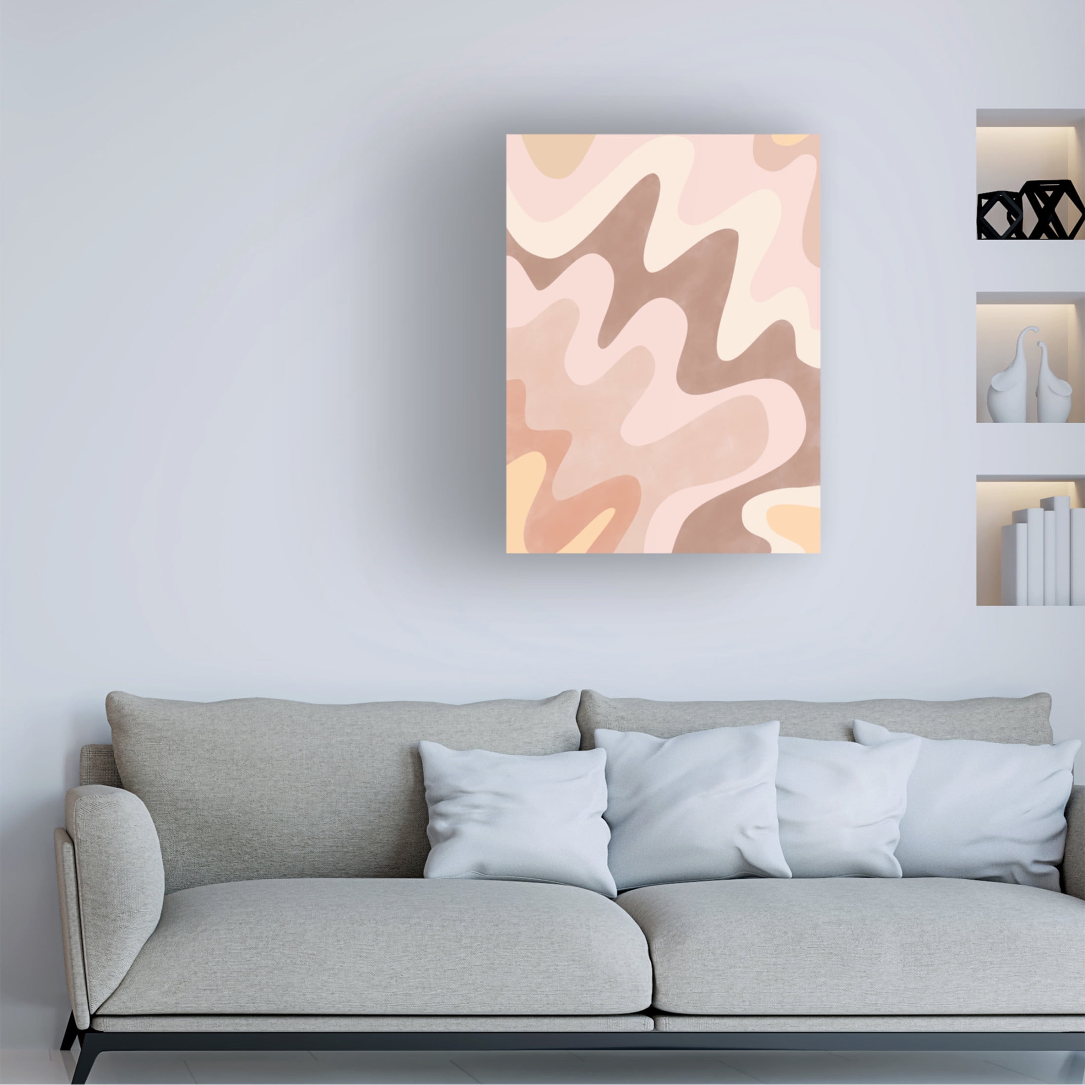 Trademark Fine Art Elena Ristova softpink54 Canvas Wall Art