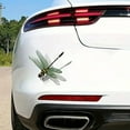 thumbnail image 3 of Pekkaxy Dragonfly Car Vinyl Decal, 3D Car Stickers, Realistic Dragonflys Car Accessories for Vehicle Windows, Bumpers and Laptops, 3 of 9