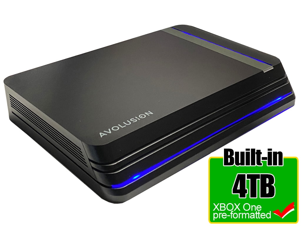 Avolusion HDDGear Pro X 4TB USB 3.0 External Gaming Hard Drive (Pre-formatted for Xbox One X, S, Original)
