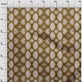 thumbnail image 3 of oneOone Viscose Chiffon Dark Olive Green Fabric Asian Block Diy Clothing Quilting Fabric Print Fabric By Yard 42 Inch Wide, 3 of 4
