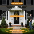 thumbnail image 3 of Foco LED exterior con sensor de movimiento 900LM Foco LED 6000K IP66 iluminación impermeable 10W blanco frío, 3 of 5