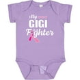 thumbnail image 3 of Inktastic Breast Cancer Awareness My Gigi is a Fighter Boys or Girls Baby Bodysuit, 3 of 5