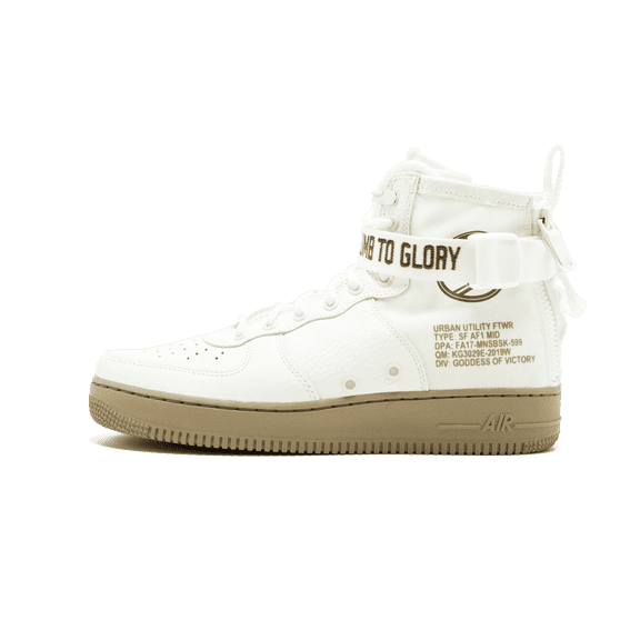NIKE MENS SF AF1 MID "Ivory Olive" 917753 101 917753 101 from Stadium Goods