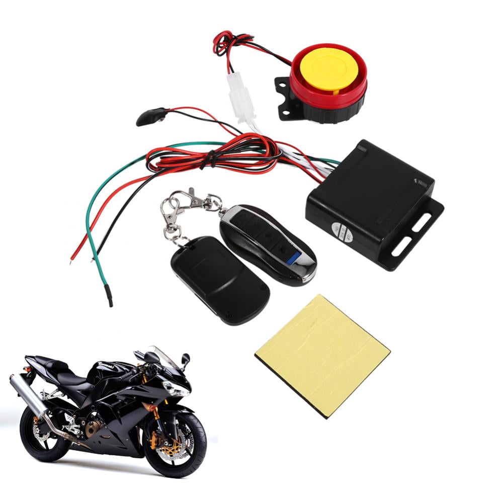 bike security system with remote start