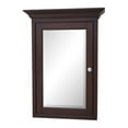 thumbnail image 2 of Kitchen Bath Collection 24.25'' x 33'' Surface Mount Framed Medicine Cabinet with 4 Adjustable Shelves, 2 of 3
