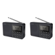 thumbnail image 1 of FM AM SW Radio Estéreo Altavoz 2 Antenas 2.1 Canales Reproductor MP3 Banda Completa (), 1 of 4