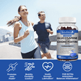 thumbnail image 2 of Glucosamine 1500mg with Chondroitin 200mg Supports Joint Discomfort Relief, Gummies Supplements for Adults Men & Women, 60 Count, 2 of 7