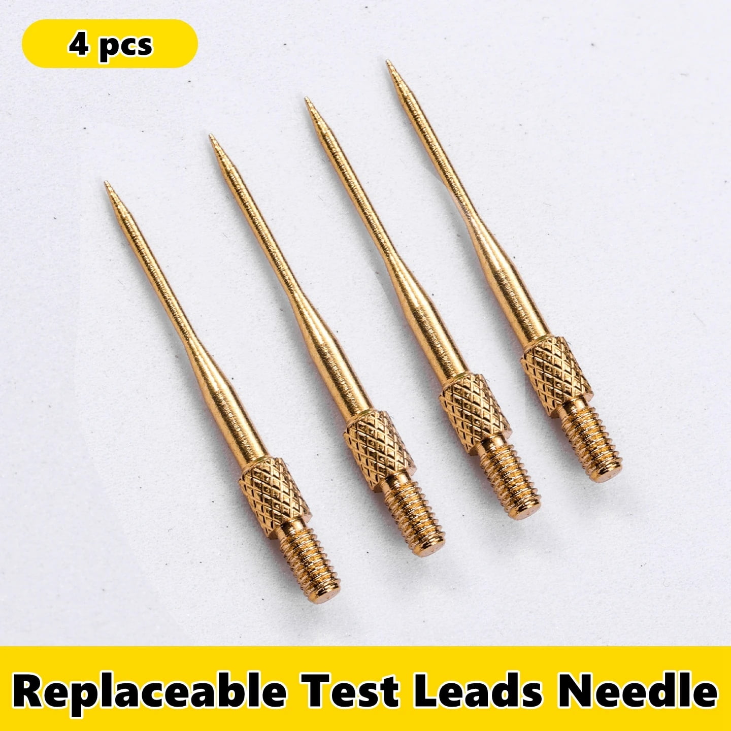 Universal Multimeter Test Leads – Needle Tip Probe Wire Pen Cable for Multi Meter Testing & Electrical Diagnostics