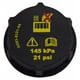 thumbnail image 1 of Tapón Del Deposito Recuperador OEM OEM P/ Ford Explorer V6 3.0l De 2020 A 2026 Motorcraft, 1 of 6