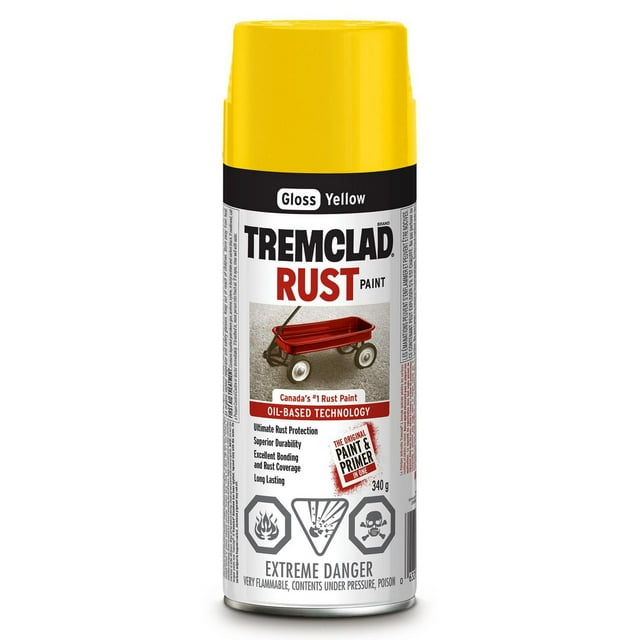 Tremclad Rust Yellow Paint
